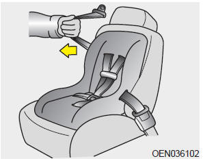 Mettre une ceinture de sécurité de passager au mode d'auto-bouclage