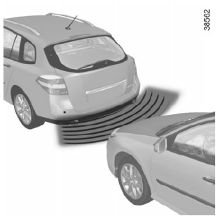 Activation/désactivation automatique de l'aide au parking arrière