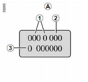 Plaques d'identification moteur