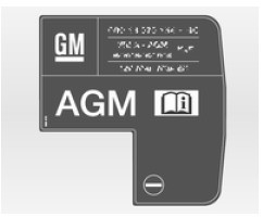 Une batterie AGM se reconnaît à l'étiquette