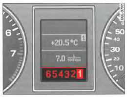 Écran :passag e manuel des rapports (tiptronic)