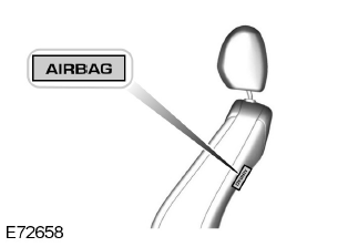 Les airbags sont situés dans les dossiers