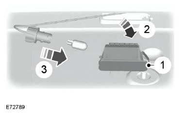 Remplacement de l'ampoule de la lampe d'éclairage de plaque d'immatriculation