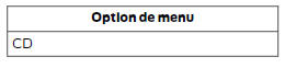 Insérez le cd, puis sélectionnez :