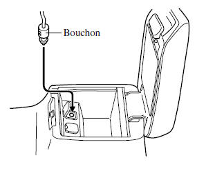 Connexion de la prise des accessoires