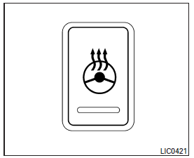 Volant de direction chauffant (selon l'équipement du véhicule)