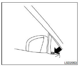 Fonctionnement du système d'avertissement d'angle mort 