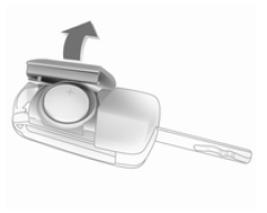 Sortir la clé et ouvrir l'unité. Remplacer