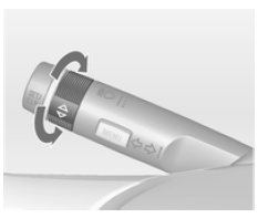 Tourner la molette pour mettre une