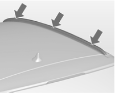 Pour fixer la galerie de toit, insérer les