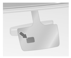 Le champ du capteur de pluie doit