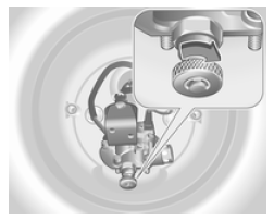 Tourner le bouton moleté dans le