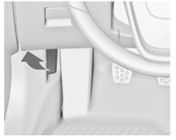 Tirer le levier de déverrouillage et le