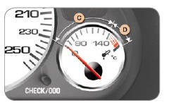 A la mise du contact ou véhicule roulant,