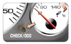 Le kilométrage journalier affi ché, appuyez