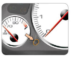 Feux allumés, appuyez sur le bouton