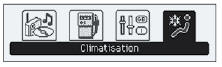 l'icône Climatisation à