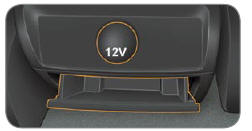 Elle est située à l'arrière de l'accoudoir