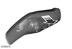 Pour actionner le lave-glace et vaporiser