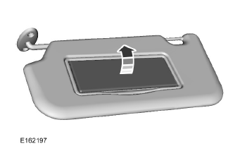 Soulevez le cache pour allumer la lampe.