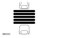 L'écart sélectionné apparaît sur l'écran