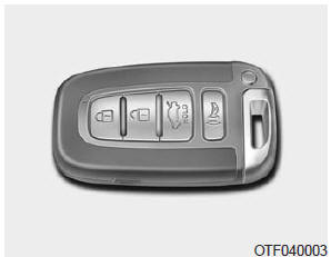 La clé intelligente permet de verrouiller