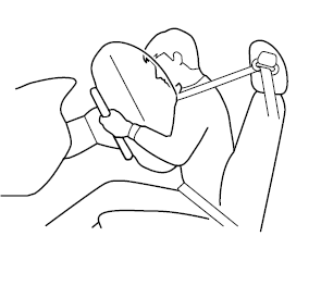 Coussin d'air du passager avant