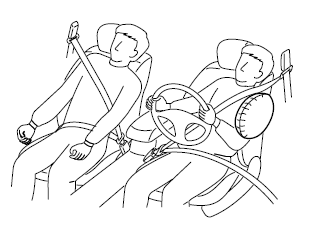 Rideaux de sécurité gonflables