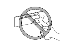 Ne pas insérer d'objets, autres qu'un