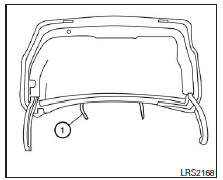 Pour rabattre le siège arrière du côté conducteur,