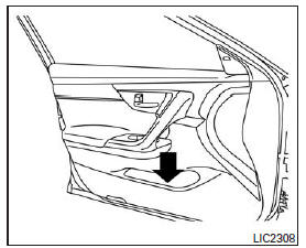 Vide-poches des dossiers de siège (selon l'équipement)