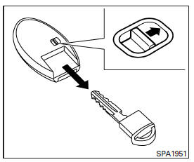 La clé intelligente comprend la clé mécanique.