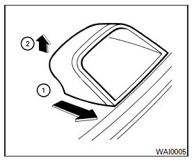 Il est plus facile de nettoyer la lunette arrière si